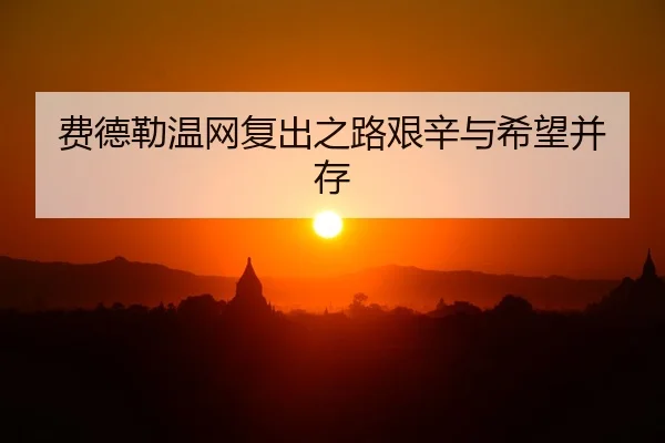 费德勒温网复出之路艰辛与希望并存